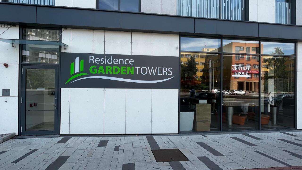 Residence Garden Tower S Balkonem, Garaz 프라하 외부 사진